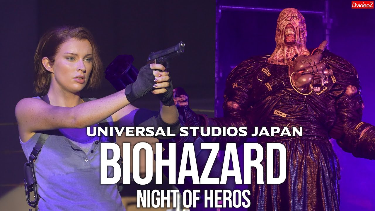 USJのバイオハザードショーの再現度が凄い！ バイオハザード・ナイト