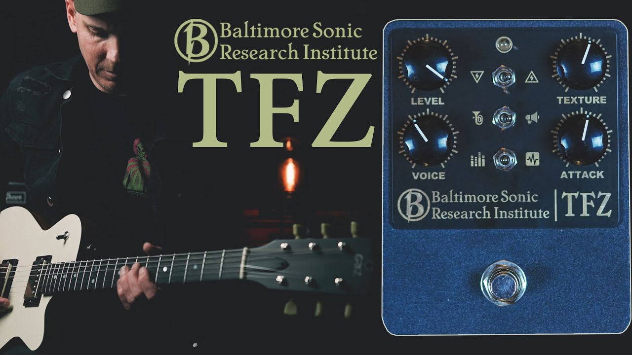 Demos in the Dark // BSRI Audio TFZ // Guitar Pedal Demo - YouTube