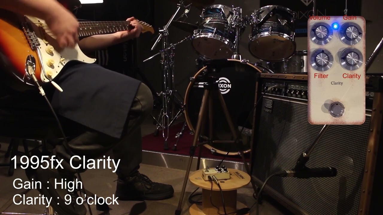 1995fx Clarity SOUND DEMO 島村楽器限定カラーVer - YouTube