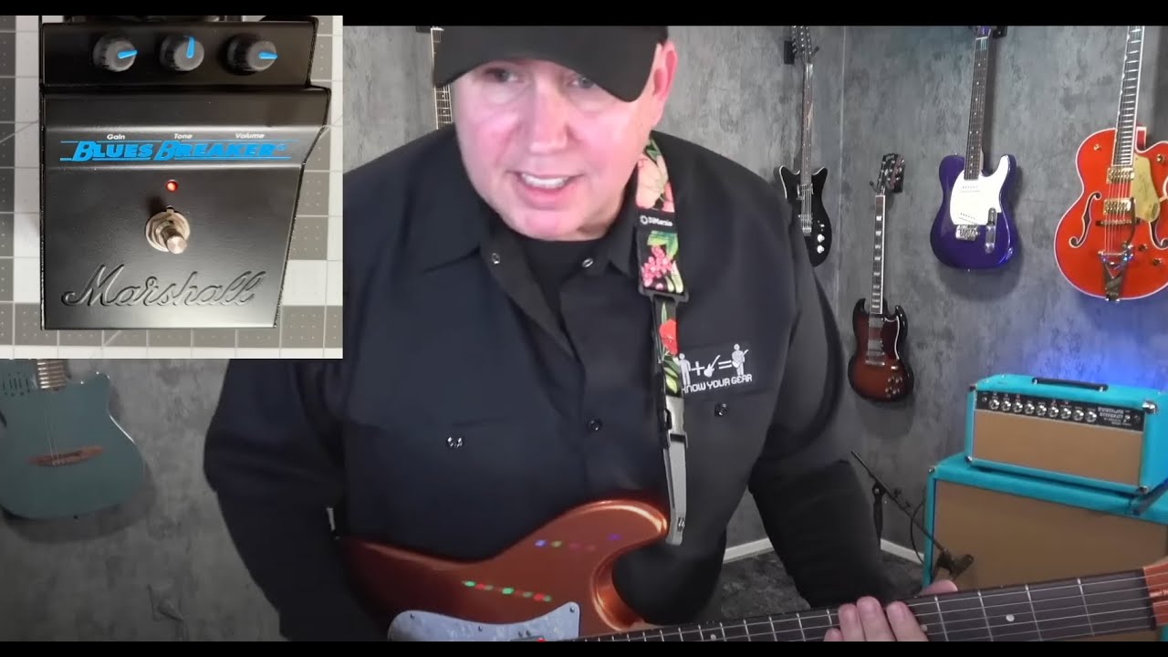 The Marshall Blues Breaker Reissue Pedal - YouTube