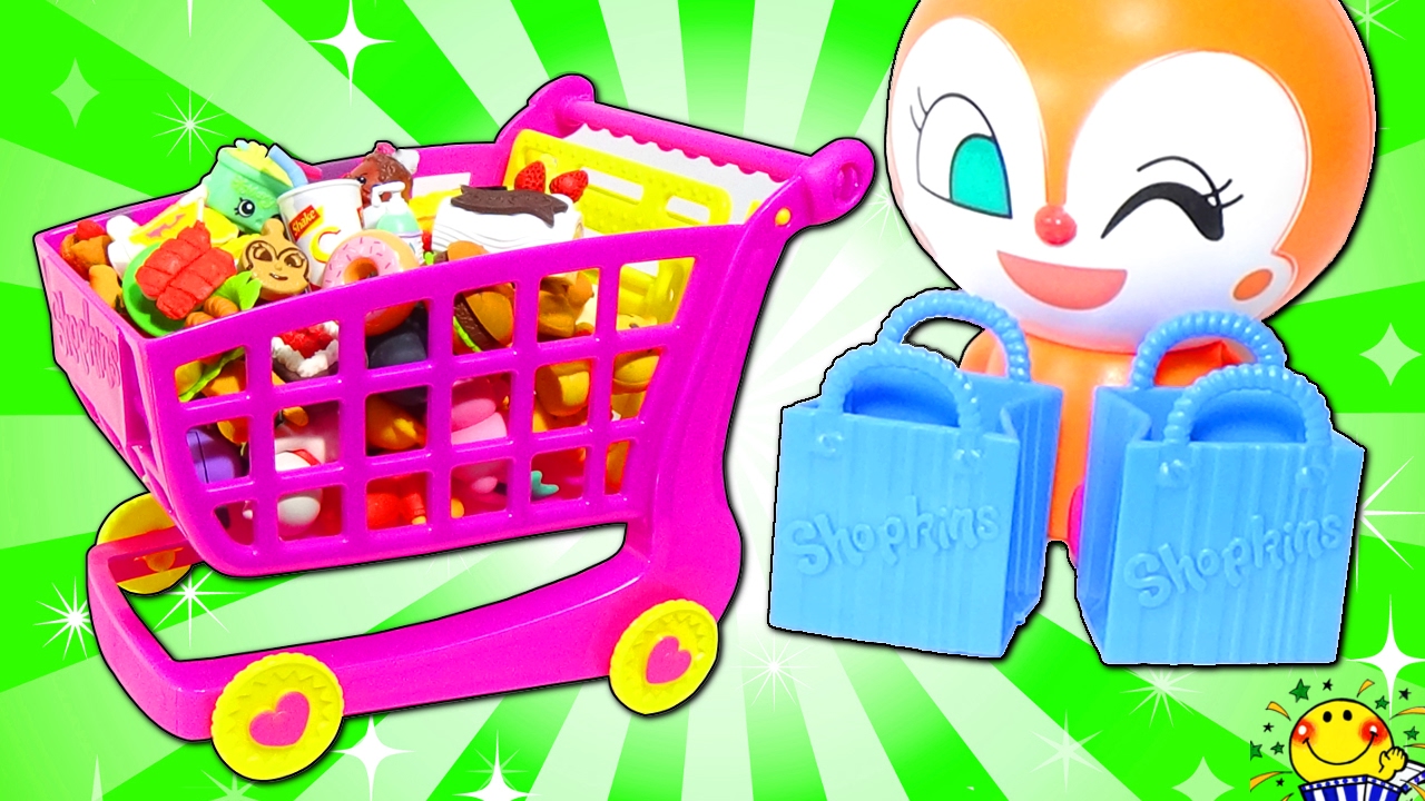 お店屋さんのショッピングカートでお買い物をしよう！レジスターで店員