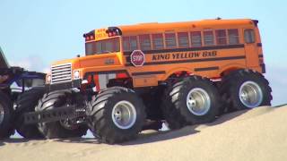 タミヤ 電動RCカーシリーズ 1/18RC キングイエロー6x6（G6-01シャーシ