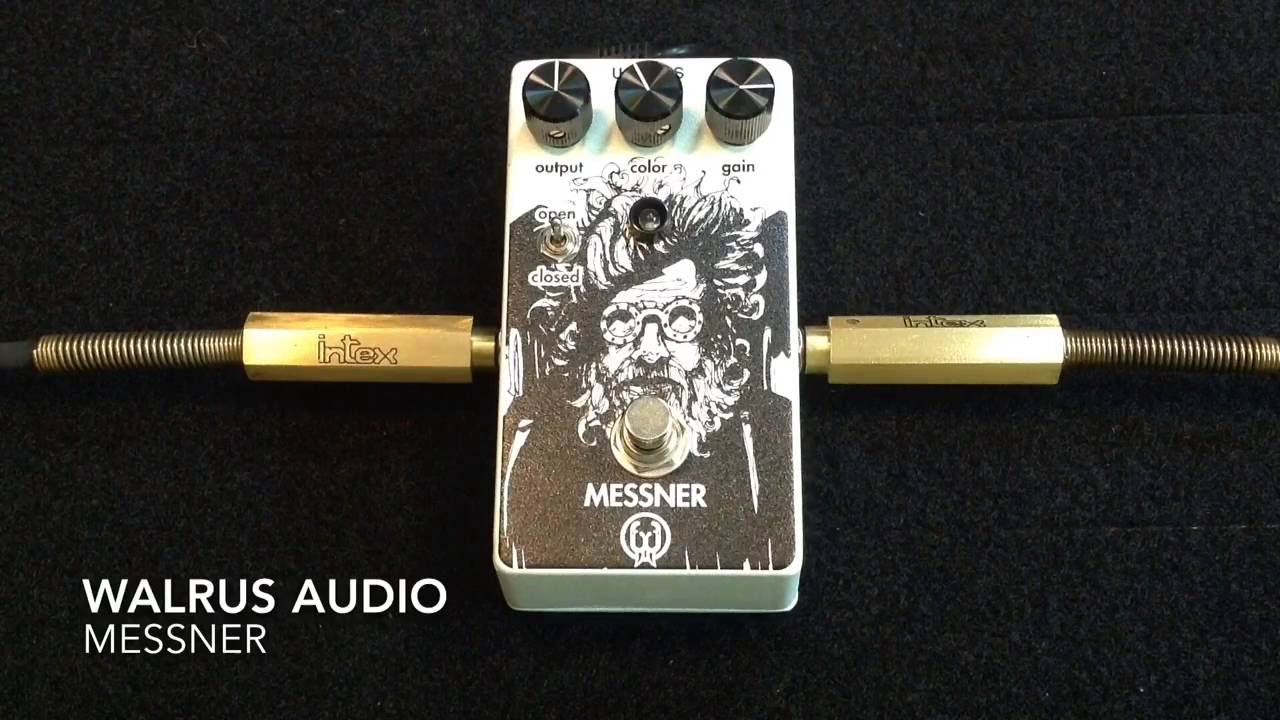 Walrus Audio MESSNER Overdrive - YouTube