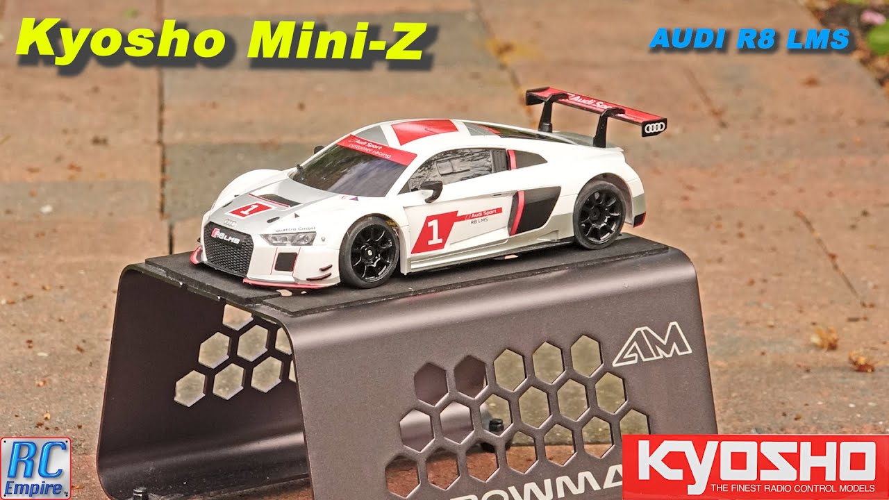 京商 MZP234AS Audi R8 LMS 2015 MINI-Z RWD Audi R8 LMS 2015 “White