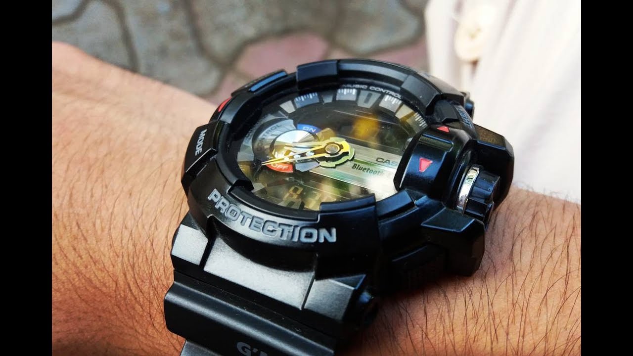 Casio G Shock Bluetooth G Mix Review | GBA-400 | - YouTube