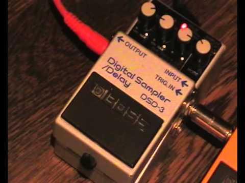 Boss DSD-3 Digital Sampler / Delay - YouTube