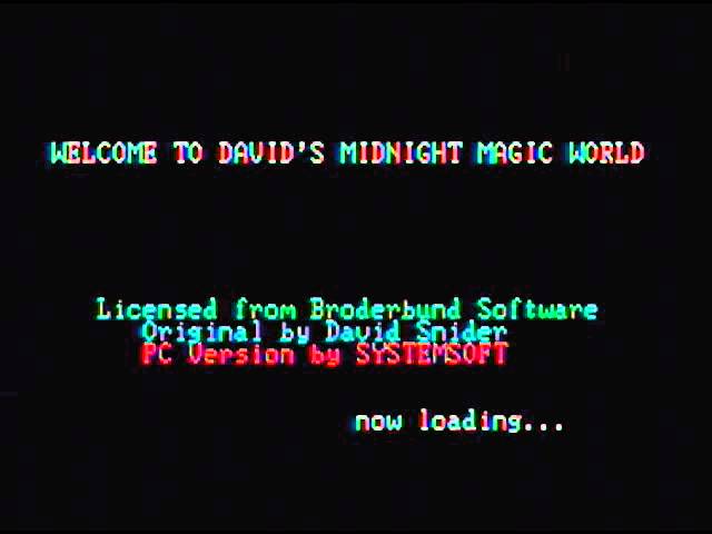 David's Midnight Magic (ミッドナイトマジック) for the NEC PC-88