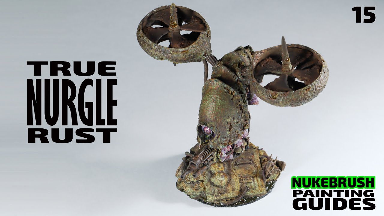 Greater Blight Drone of Nurgle with True Rust| Painting guides
