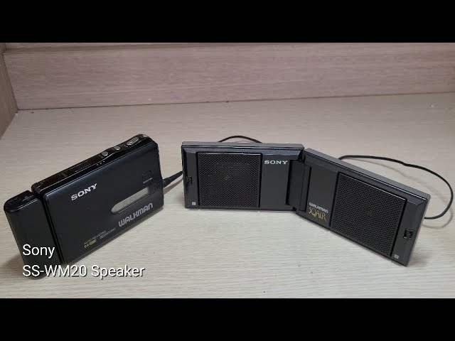 Sony SS-WM20 Speaker Cassette Walkman - YouTube