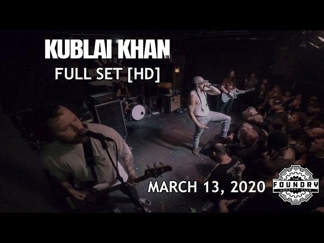 Kublai Khan TX - Full Set HD [2020] - Live at The Foundry Concert