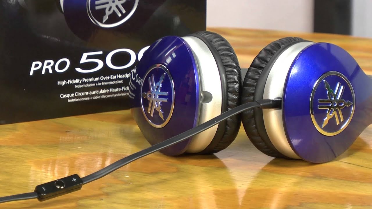 Yamaha Pro 500 Headphones Video Review - YouTube
