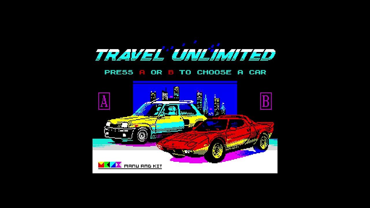 Travel Unlimited. [ZX Spectrum 128k - MANU & KIT]. (2025). Full