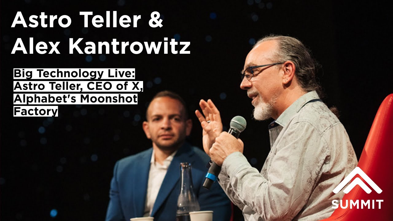 Big Technology Live: Alex Kantrowitz interviews Astro Teller, CEO