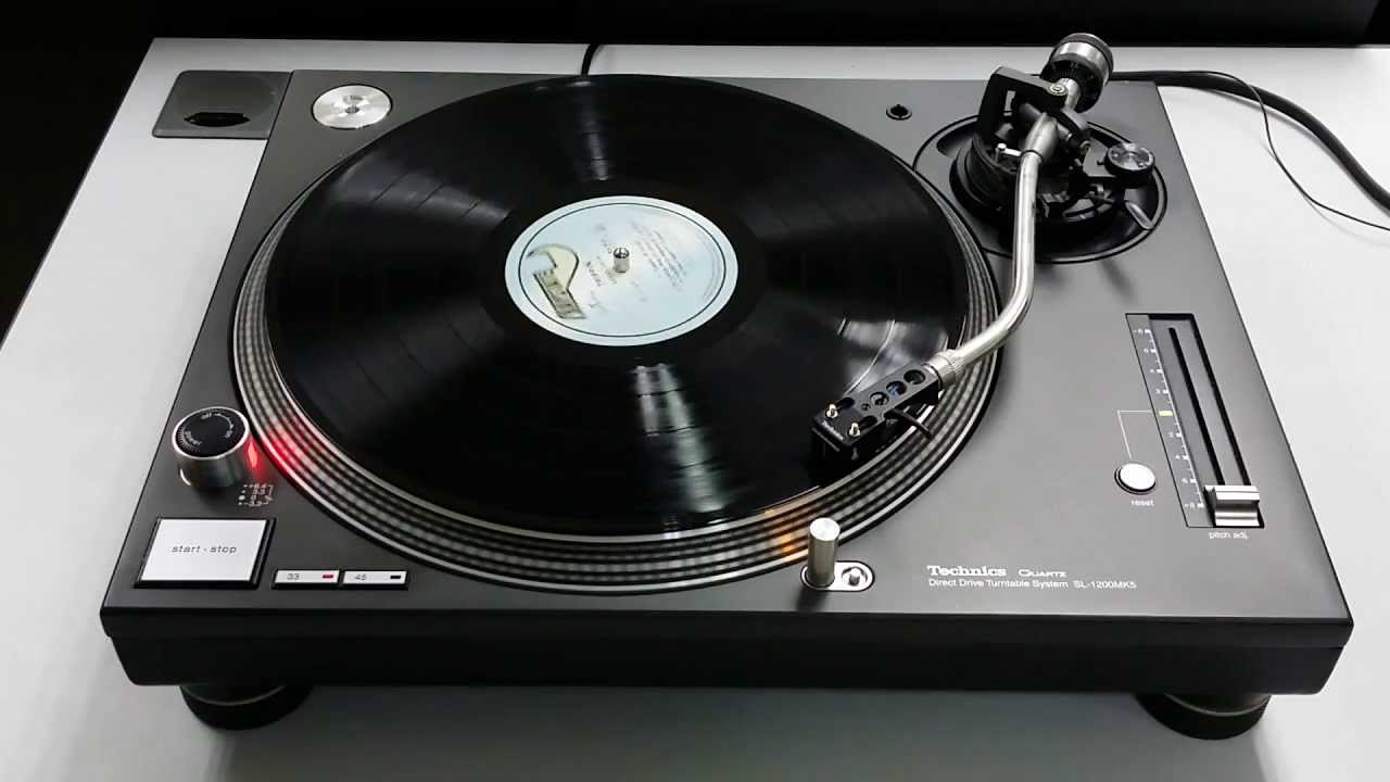 Technics SL-1200 MK5 ターンテーブル カバー付き 美品 2台 Technics