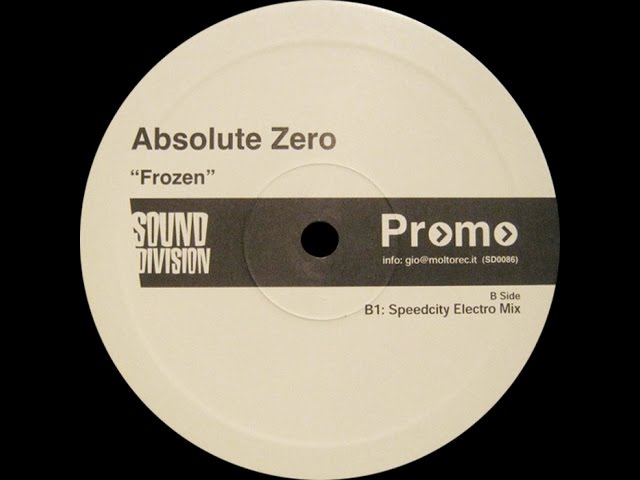 Absolute Zero ‎– Frozen (Speedcity Electro Mix) - YouTube