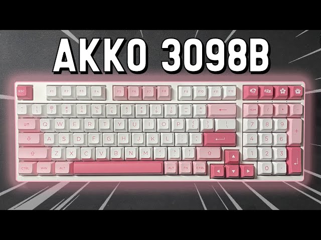 The Perfect Wireless Keyboard? - Akko 3098B Prunus Lannesiana
