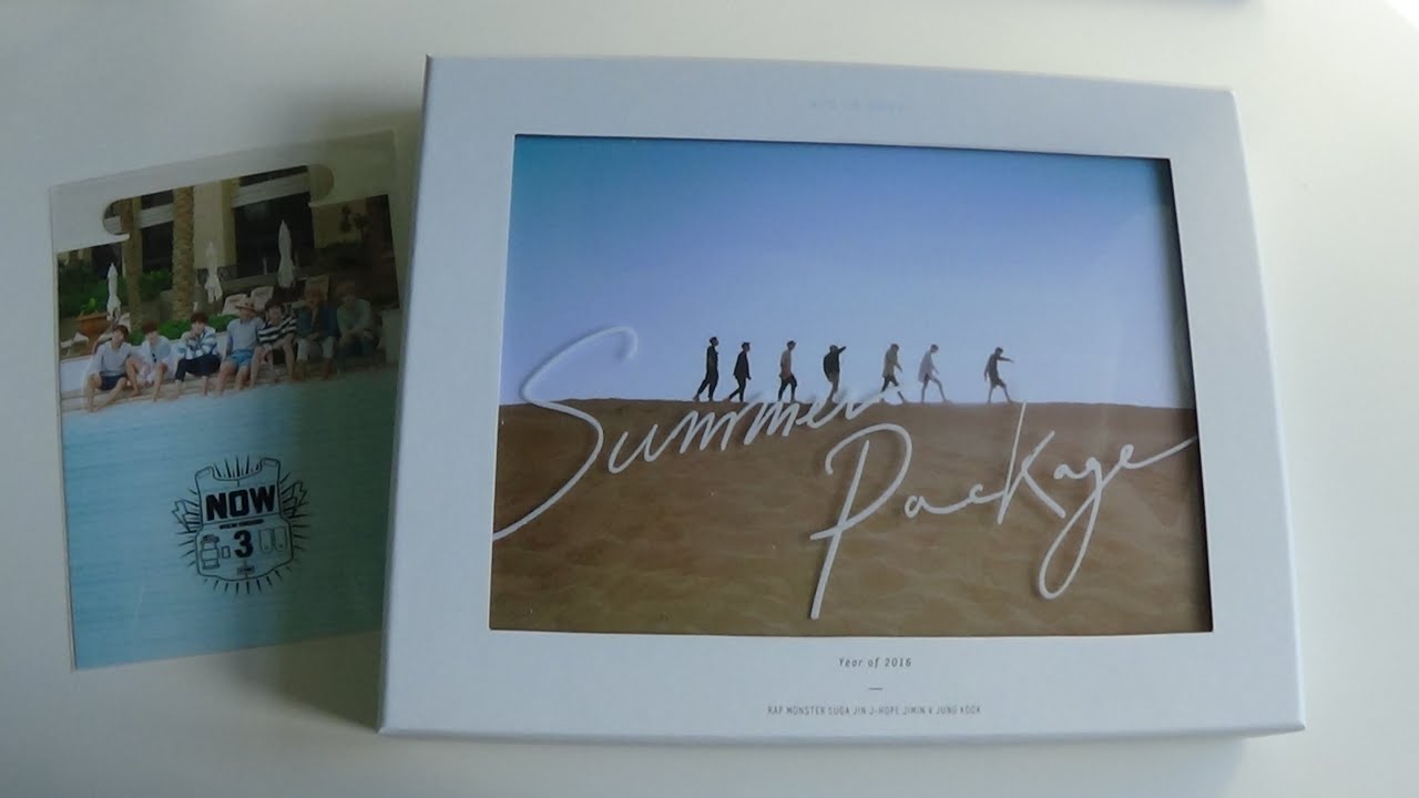Unboxing BTS (Bangtan Boys) 2016 Summer Package 방탄소년단 in