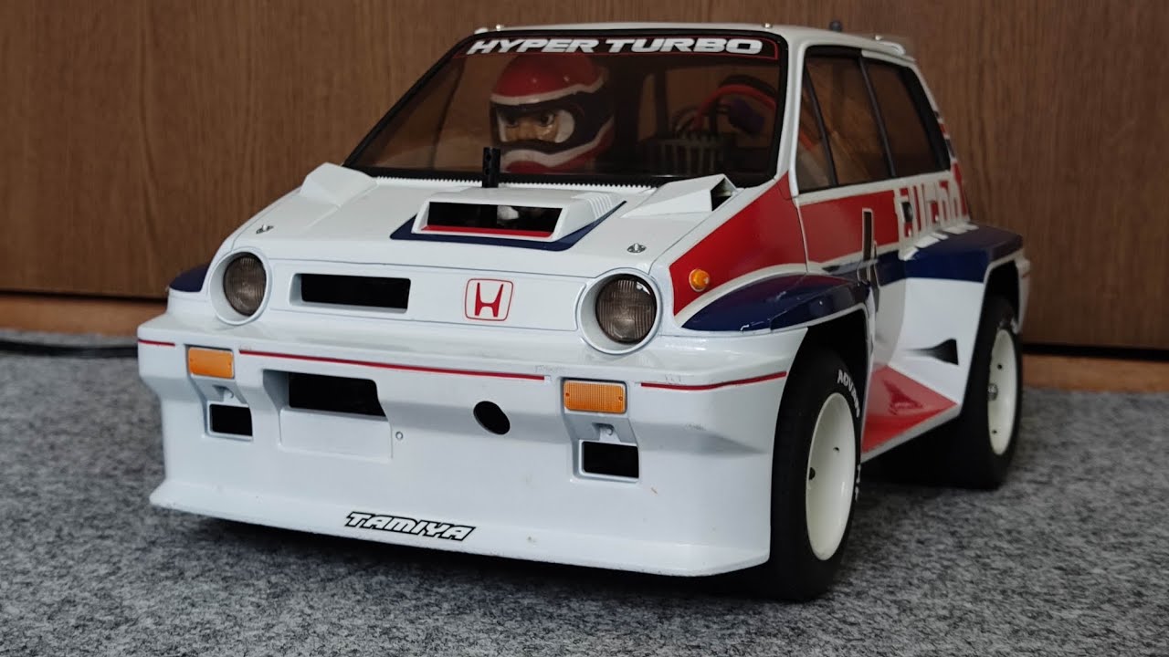 タミヤシティターボウイリーレーサー - YouTube