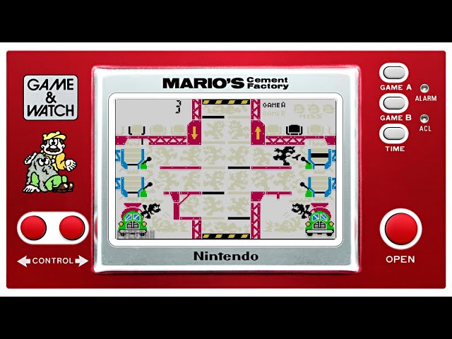 ゲームボーイギャラリー4】マリオズ・セメントファクトリー（昔 / 今