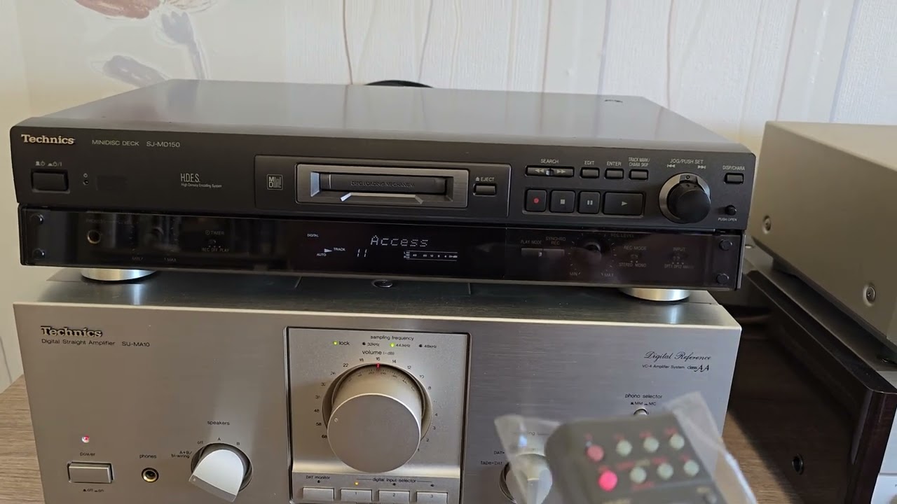 Technics SJ-MD150 - YouTube