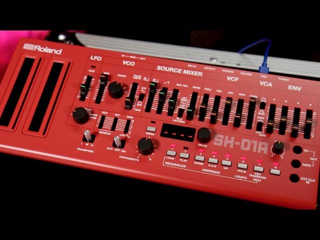 Roland SH-01A Sound Module - YouTube