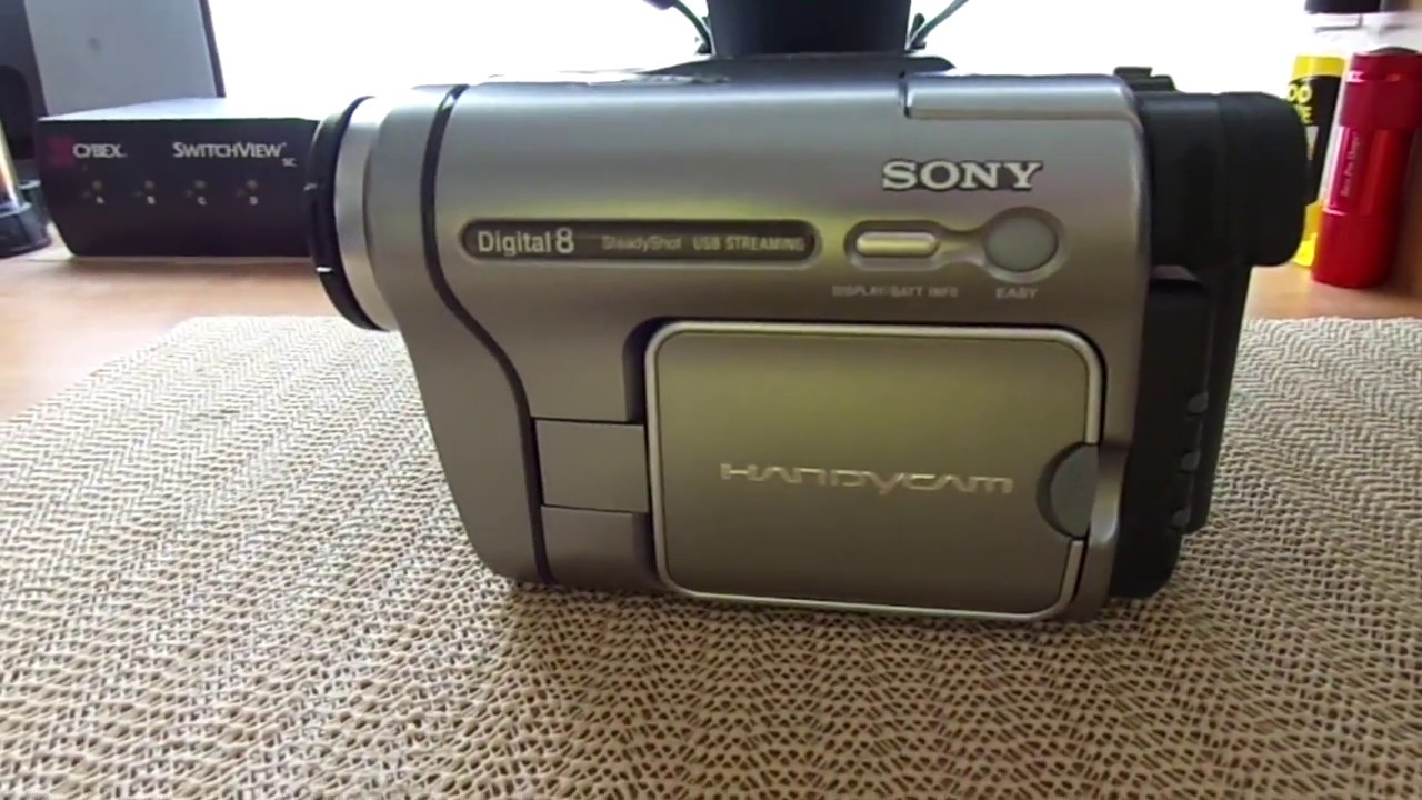 Sony DCR TRV280 Digital 8 Camcorder Review - YouTube