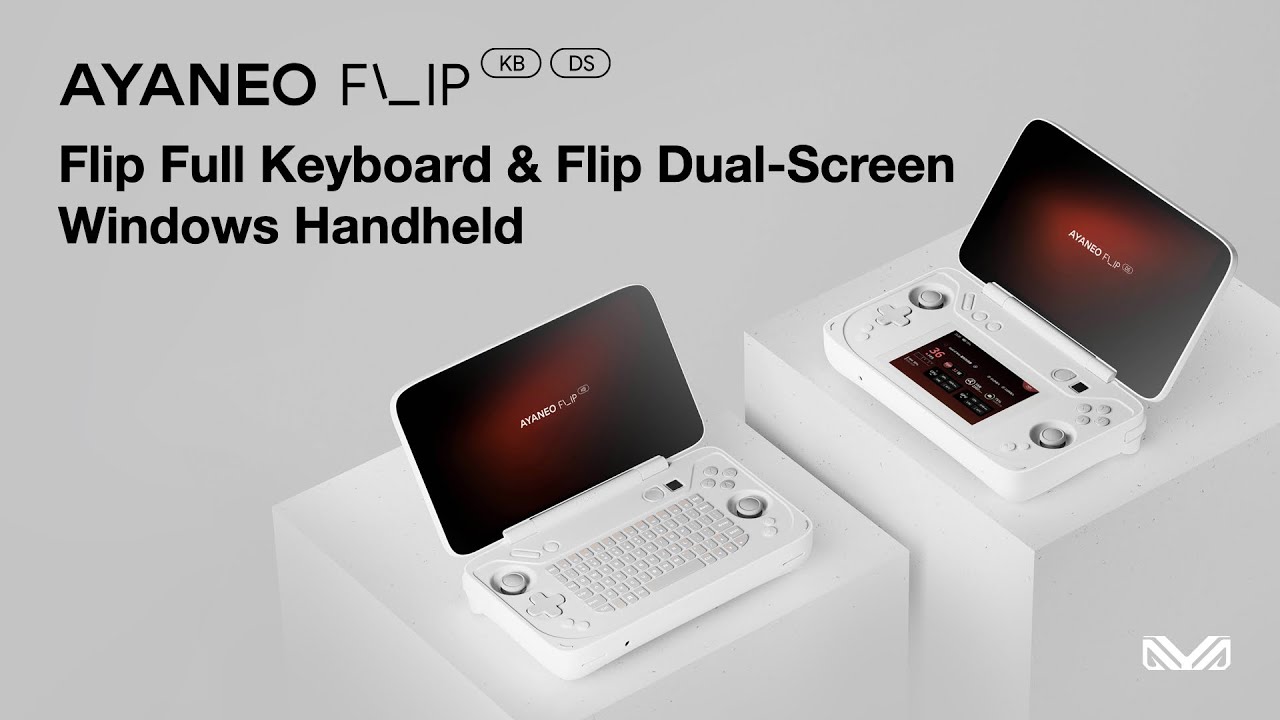 AYANEO FLIP: 1st ever Dual-Screen Windows Handheld by AYANEO