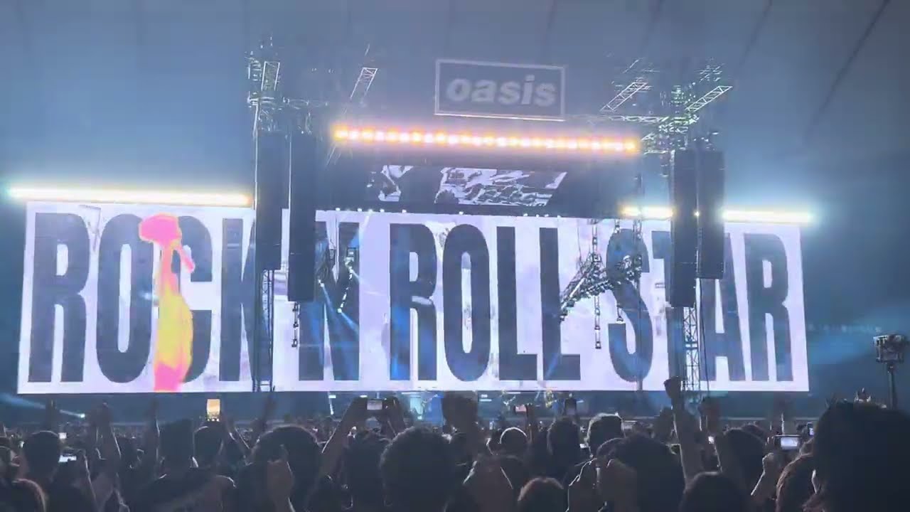 Oasis - Rock'n Roll Star - 26/10/2025 - Tokyo, Japan - YouTube