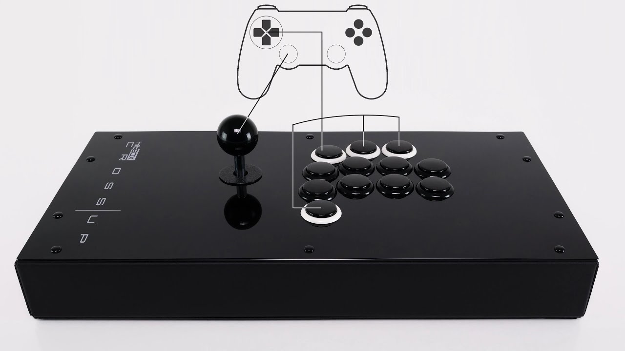 4K】HitBoxがレバー付き新アケコン「HitBox CrossUp」を発売!? のり