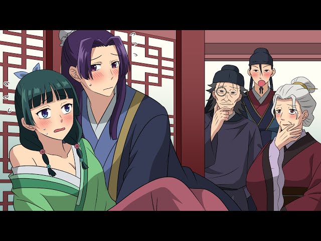 薬屋のひとりごと】猫猫と壬氏のイチャイチャ現場・寝室寝床を目撃して