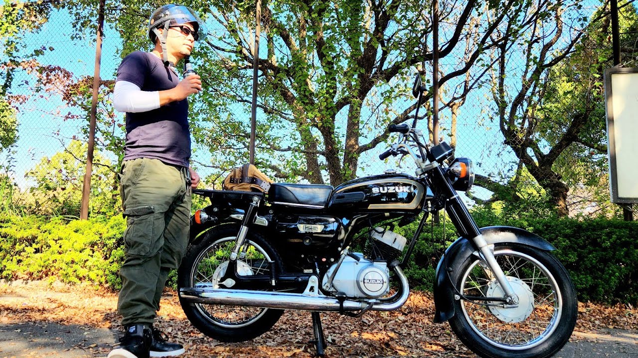 K125】40年の歴史を誇るスズキの2スト・ビジネスバイク！ロータリー