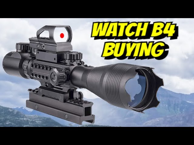 World's Worst Rifle Scope Ever , Pinty 4-16 - YouTube