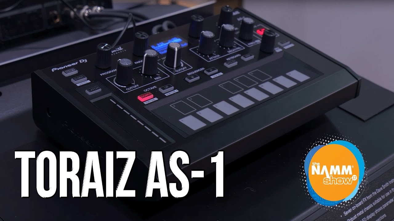 Pioneer DJ & Dave Smith Instruments Toraiz AS-1 synth hands-on