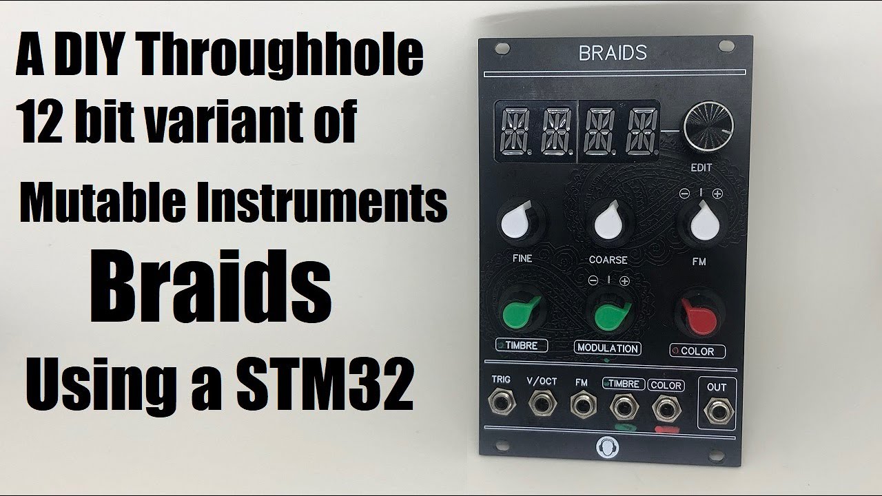 DIY Throughhole MI Braids - Modular in a Week - YouTube