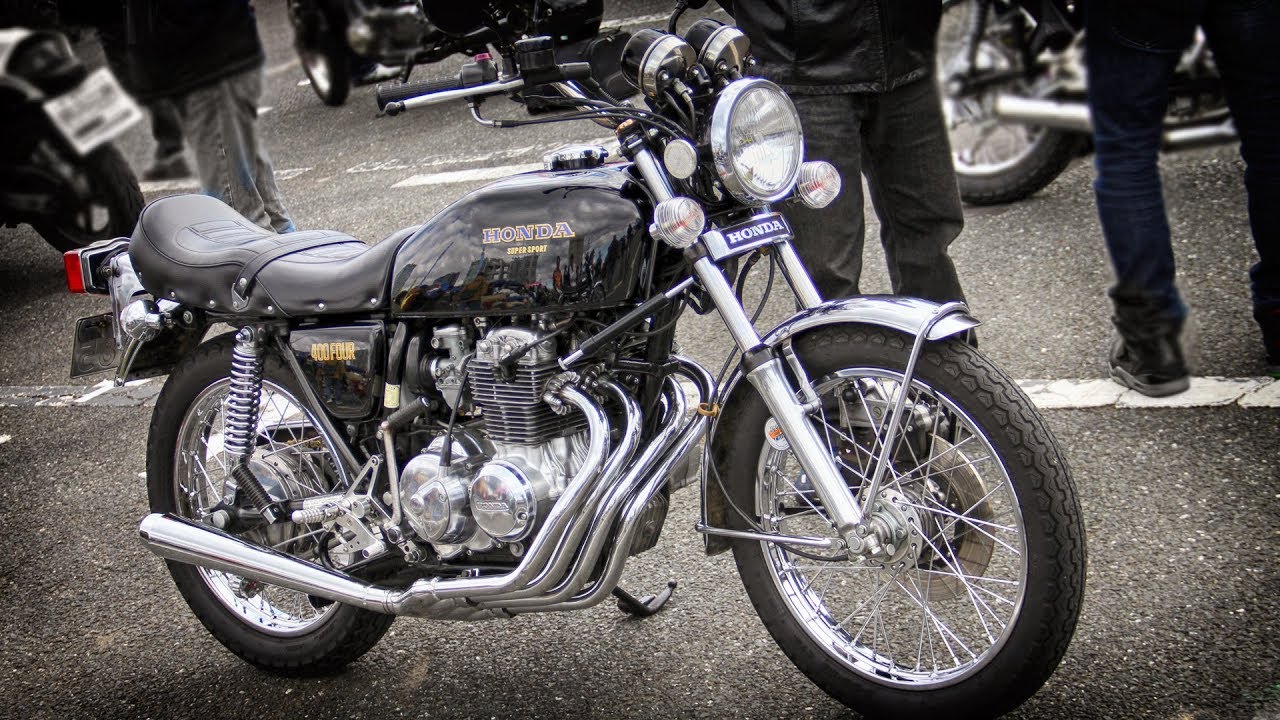 HONDA CB400FOUR SUPER SPORTS 春山仕様 - YouTube