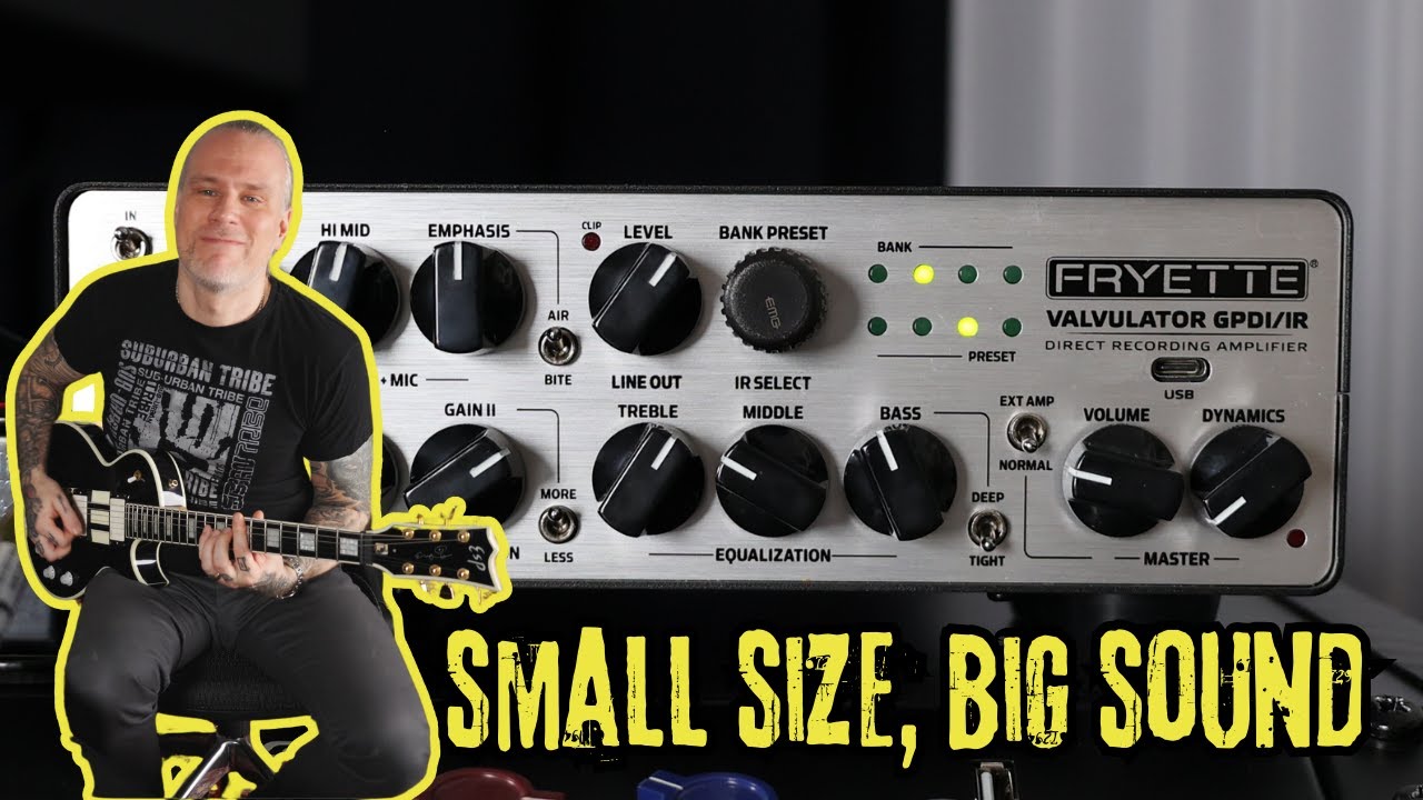 Small Size, Big Sound | FRYETTE Valvulator GPDI-IR - YouTube