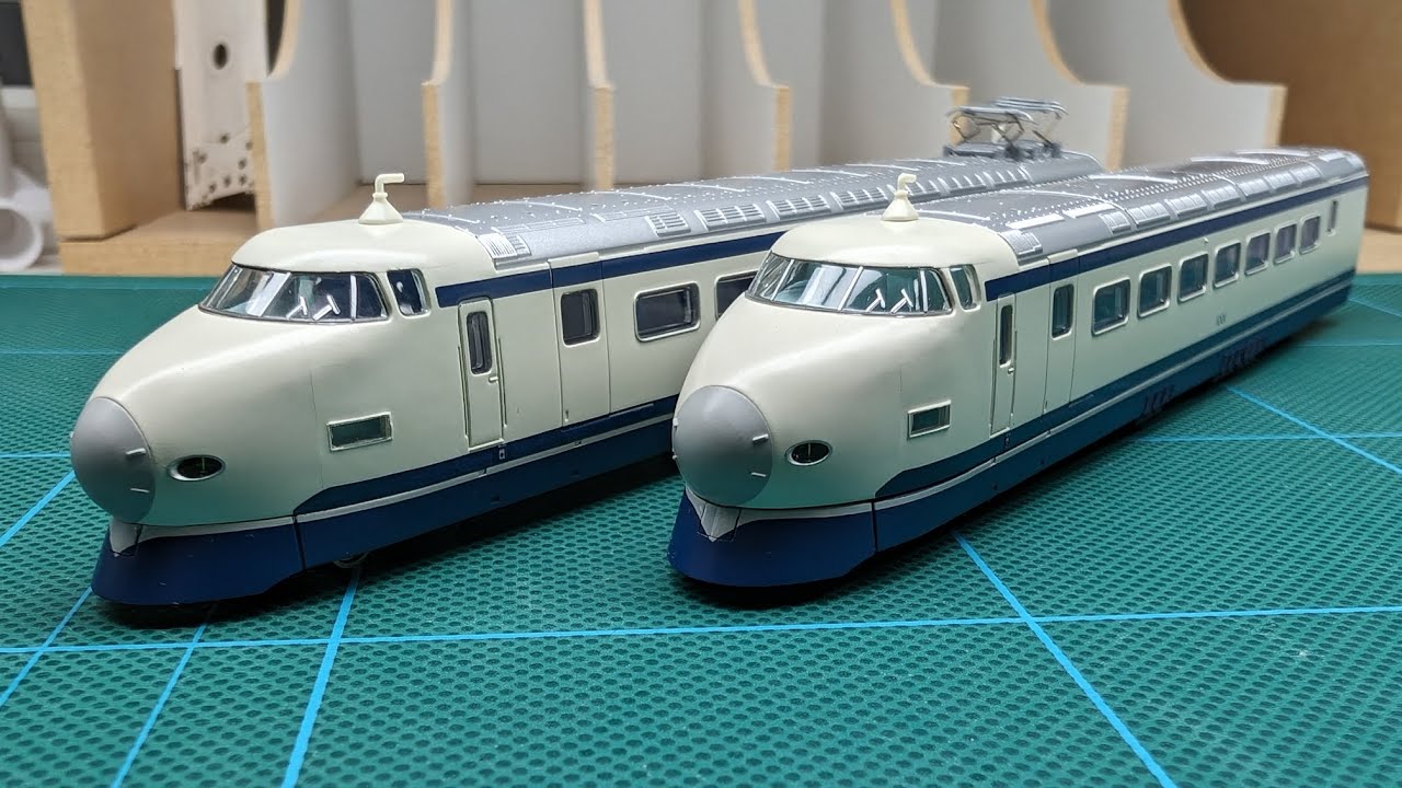新幹線1000形A編成 マイクロエース製 - YouTube