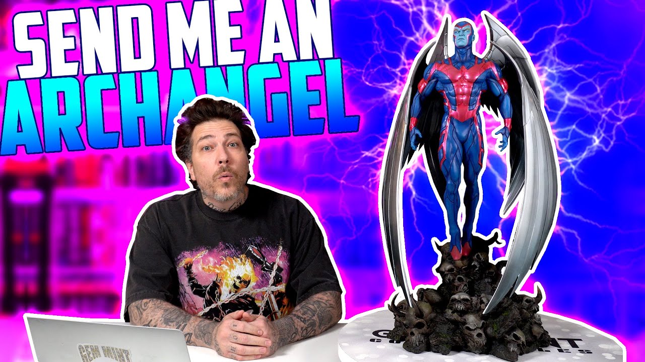 Uncanny X-Force ARCHANGEL Premium Format Variant from SIDESHOW