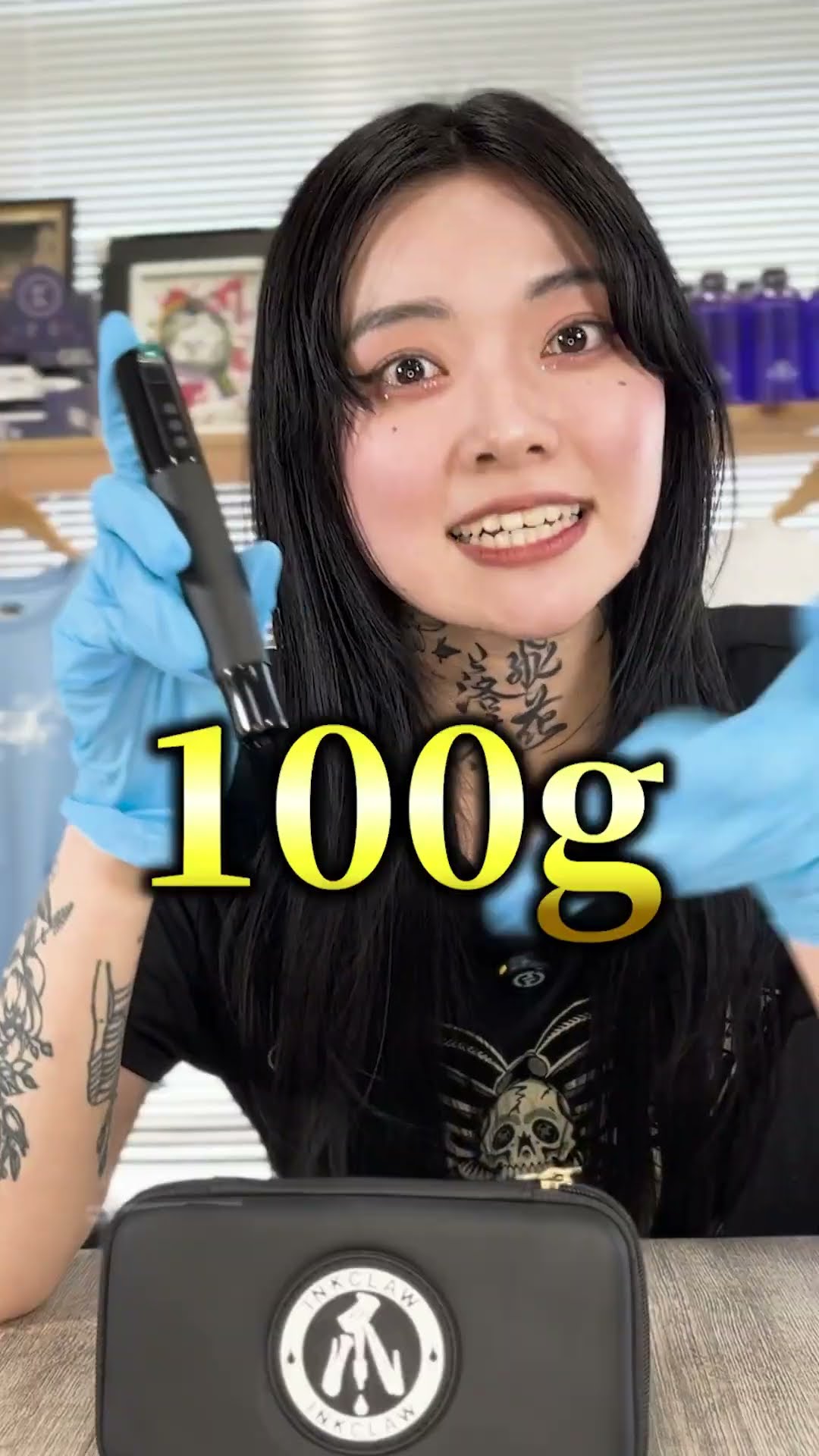 世界最小タトゥーマシン「Inkclaw Wireless Tiny Tattoo Pen Machine