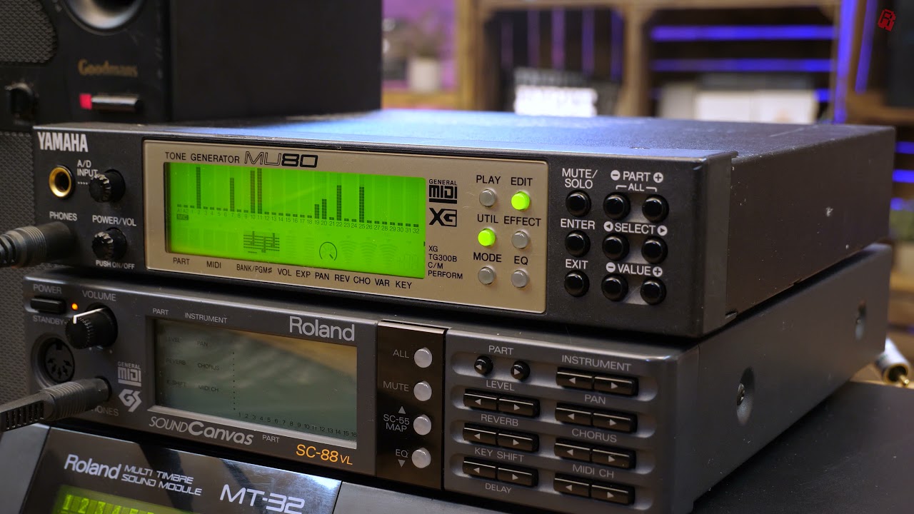 Yamaha MU80 (1994) Demo Song - This is one funky MIDI device - YouTube