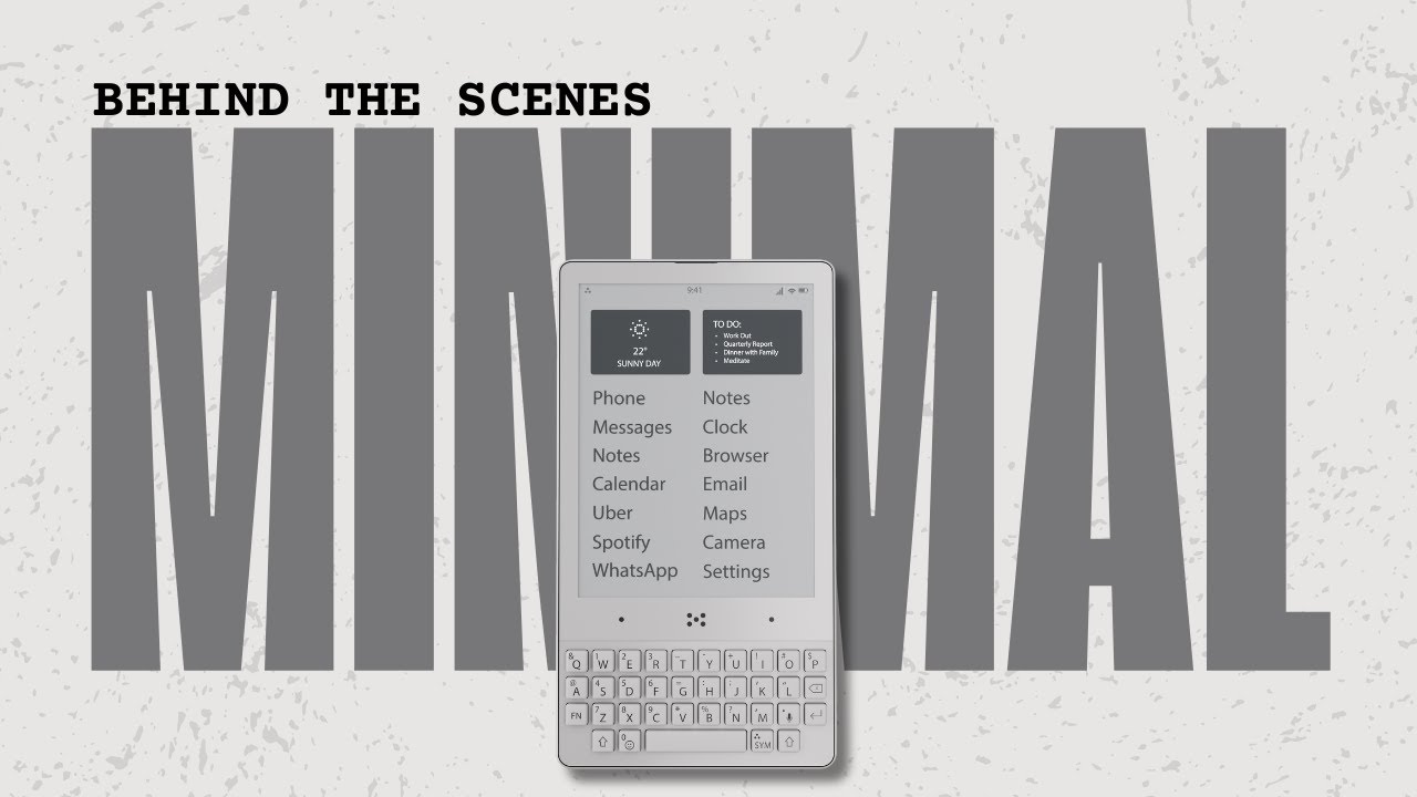 Behind the Scenes | The Minimal Phone - YouTube