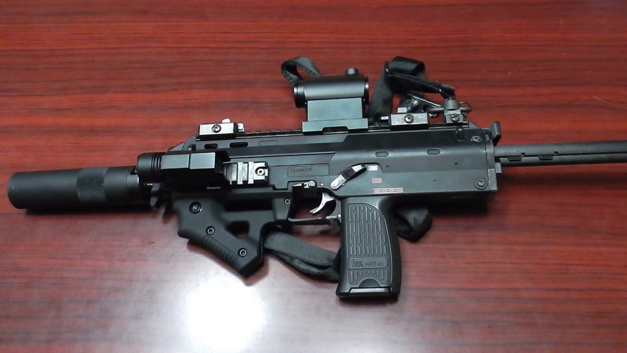 東京マルイ電動ガン MP7A1をカスタム(フルオートトレーサー等）して