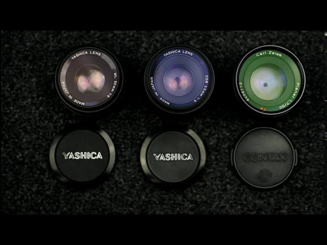 The Contax Yashica lens line - YouTube