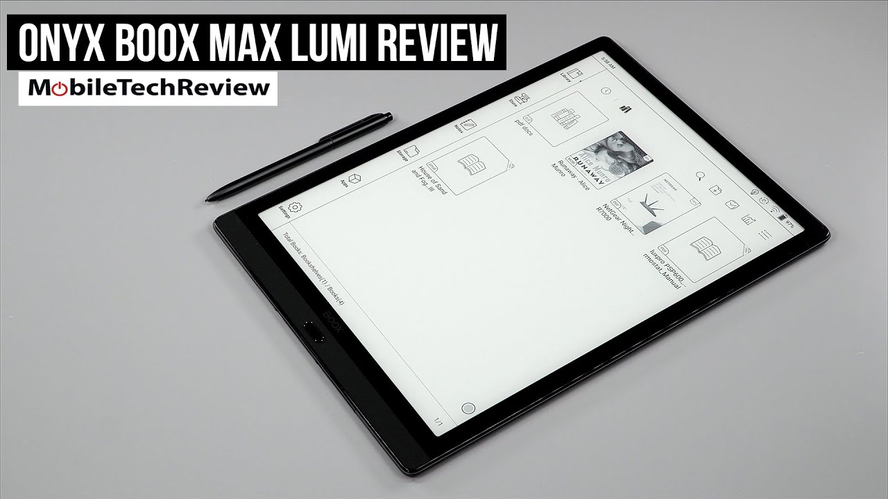 Onyx Boox Max Lumi Review - 13.3