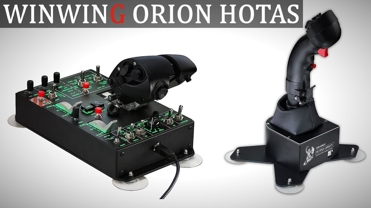 Product Review: Winwing Orion Desktop F/A-18C HOTAS - YouTube