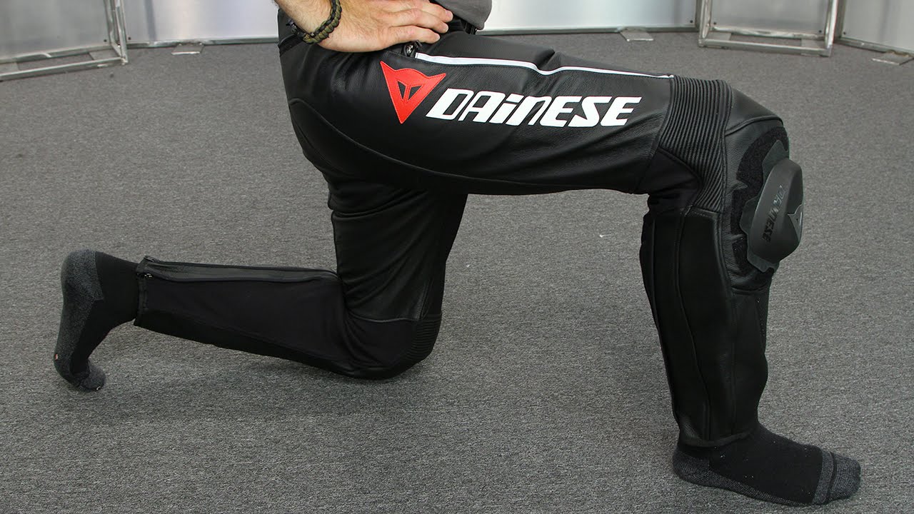 Dainese Delta Pro C2 Leather Pants | Motorcycle Superstore - YouTube
