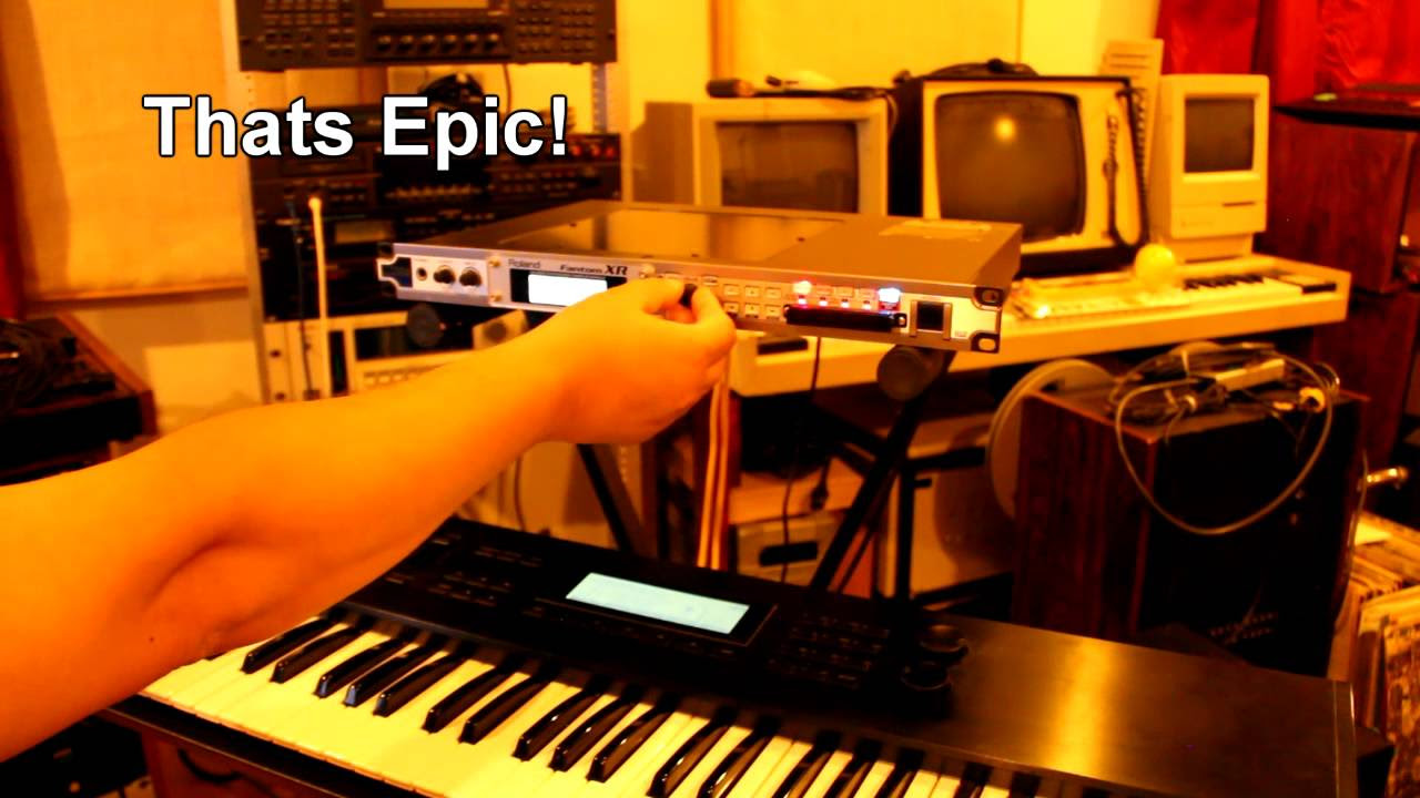 Roland Fantom XR demo (2 of 2 ) - YouTube