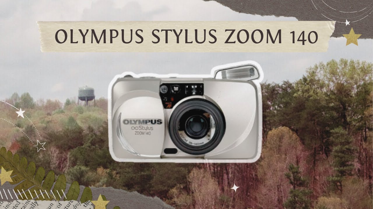 ☾ Yapping about my new film camera | Olympus Stylus Zoom 140