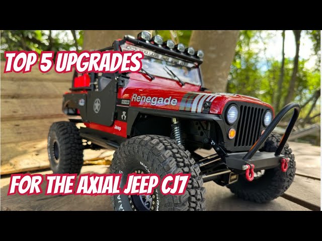 Top 5 Upgrdes For The Axial SCX10 III Jeep CJ7 - YouTube
