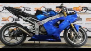 03 04 Kawasaki Ninja ZX6 ZX 636 Main Frame Chassis STRAIGHT SLVG